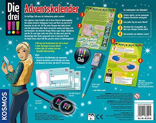 Kosmos Die drei !!! Adventskalender