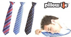 Krawatte mit aufblasbarem Kissen - das ultimative Büro Gadget - pillow tie