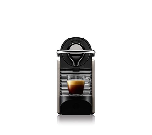 Krups Nespresso Pixie XN3005 Kaffeekapselmaschine (19 bar, Thermoblock-Heizsystem) electric titan