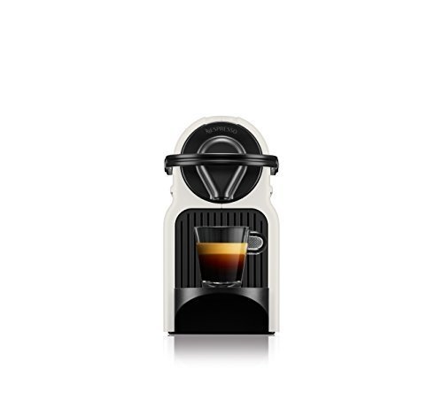 Krups Nespresso XN1001 Inissia Kaffeekapselmaschine inklusive Welcome Pack mit 16 Kapseln, weiß