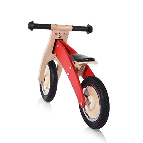 Laufrad Kinderlaufrad Kinder Fahrrad Lauflernrad Lernlaufrad Balance Bike Laufen aus Holz Chopper 10