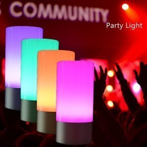 LED Farbwechsel Lampe mit Bluetooth Lautsprecher