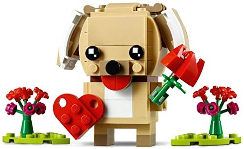 LEGO Brickheadz Valentinstag Welpe