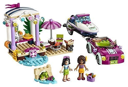 LEGO Friends Andreas Rennboot-Transporter