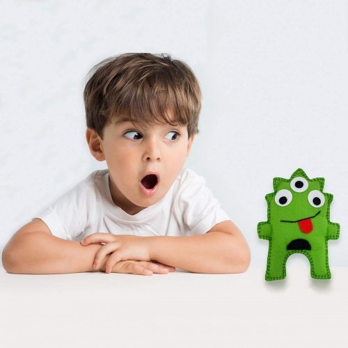 Little Monsters Nähset für Anfänger - ein tolles Geschenk für Mädchen und Jungen im Alter von 7