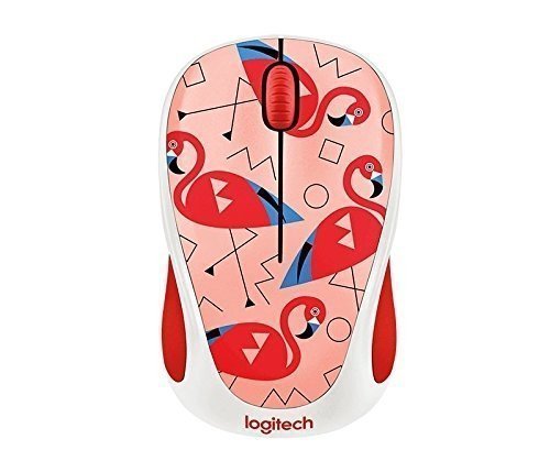 Logitec Wireless Maus Party Collection rot