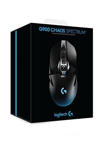 Logitech G900 Gaming Maus Chaos Spectrum Professionelle Maus (kabelgebundene/kabellose) schwarz