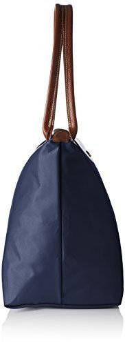 Longchamp Damen Le Pliage Large Tote Bag, Blau (Navy), 19 x 30 x 31 cm