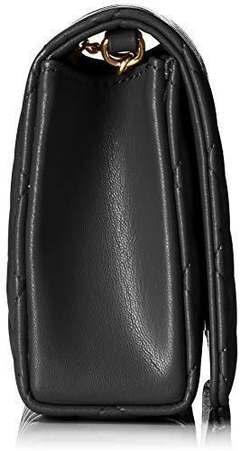 Love Moschino Damen Borsa Nappa Pu Quilted Schultertasche, Schwarz (Nero), 6x13x23 cm