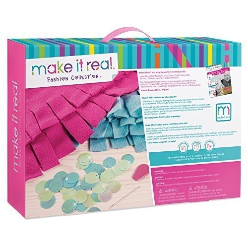 MAKE IT REAL Knot und Bling Mermaid Tail, Bastelset