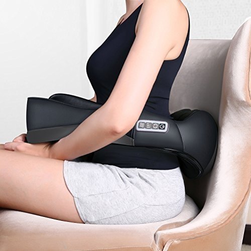 Massagegerät mit Wärmefunktion für Schulter Nacken Rücken 