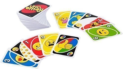 Mattel Spiele DYC15 - Uno Emoji, Kartenspiele