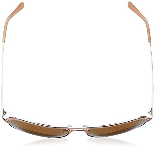 MICHAEL KORS Unisex-Erwachsene Sonnenbrille Vivianna I, Schwarz (Rose Gold / Taupe 11072t), 58