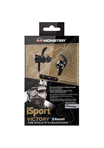 Monster iSport Victory Bluetooth Wireless In-Ear Kopfhörer schwarz