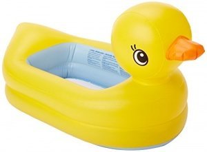 Munchkin White Hot Aufblasbare Enten-Badewanne