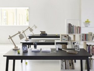 Muuto - Wood Lamp Tischleuchte - Kiefernholz - weiß - TAF Architects - Design - Tischleuchte - Wohn