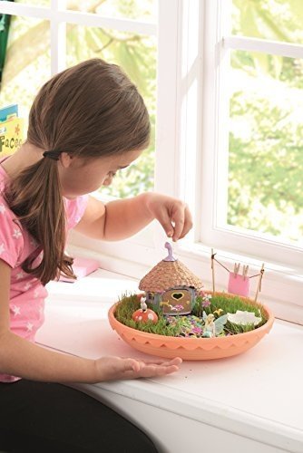 My Fairy Garden Tomy Spielzeugset - Magischer Feen-Garten für Kinder ab 4 Jahre Zum Selber Pflanzen