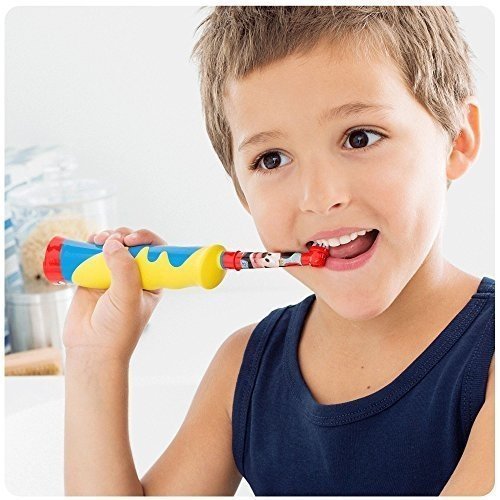 Oral-B Stages Power Kids Elektrische Kinderzahnbürste, im Disney Mickey Mouse Design