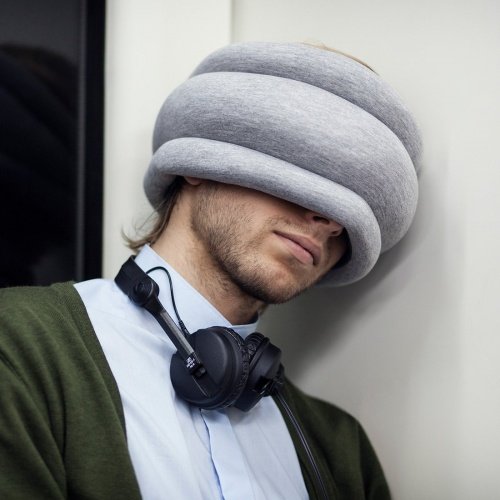 OstrichPillow Powernapping Kissen - Grau