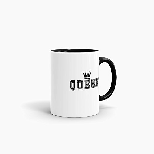 Partner-Tassen "King" und "Queen" Kaffeetasse / Mug / Cup / - Qualität made in Germany Innen / Henk