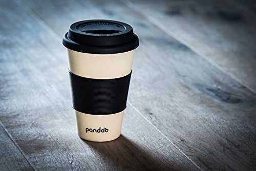 pandoo Bambus Coffee-to-Go-Becher | Kaffee-Becher, Trink-Becher, Bamboo-Cup | ökologisch abbaub