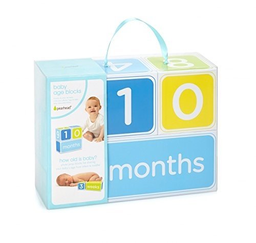 Pearhead Baby Age Photo Blocks