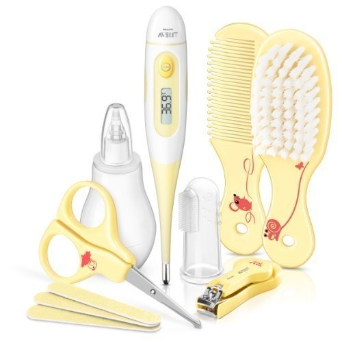 Philips AVENT SCH400/00 Babypflege-Set enthält alle Pflegeartikel, gelb