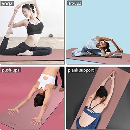 PIDO Yogamatte, leichte Reise-Yogamatte, umweltfreundliche Fitnessmatte