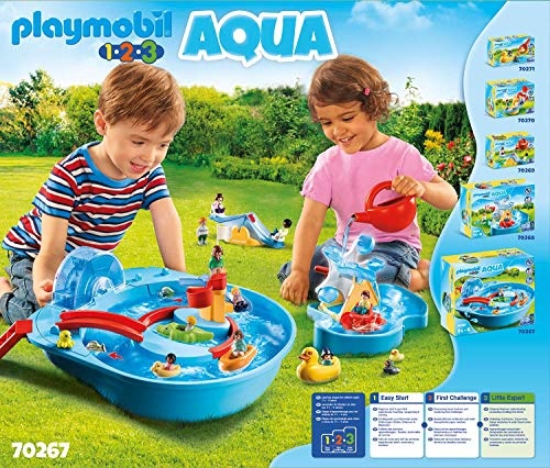 PLAYMOBIL 1.2.3 Aqua Fröhliche Wasserbahn