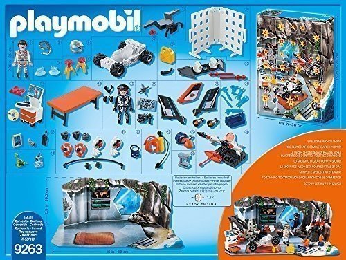 PLAYMOBIL 9263 - Adventskalender "Spy Team Werkstatt"