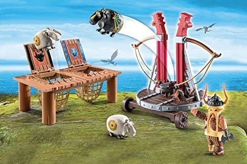 PLAYMOBIL Grobian mit Schafschleuder