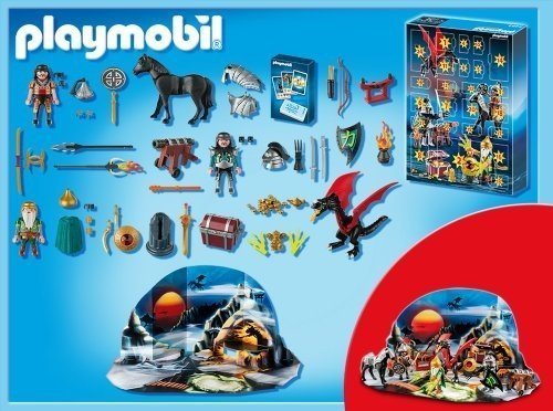 PLAYMOBIL Adventskalender Kampf um den Drachenschatz