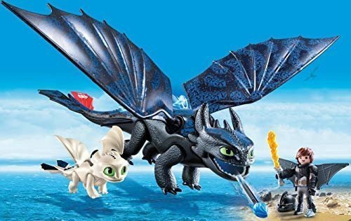 PLAYMOBIL Dragons Ohnezahn und Hicks Spielset