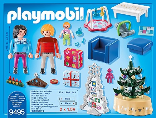 PLAYMOBIL Weihnachtliches Wohnzimmer