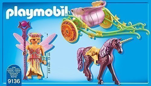 Playmobil Blumenfee mit Einhornkutsche