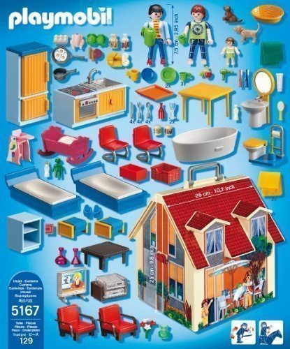 Playmobil Mein Neues Mitnehm-Puppenhaus