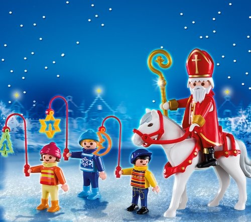 Playmobil St. Nikolaus mit Laternenzug
