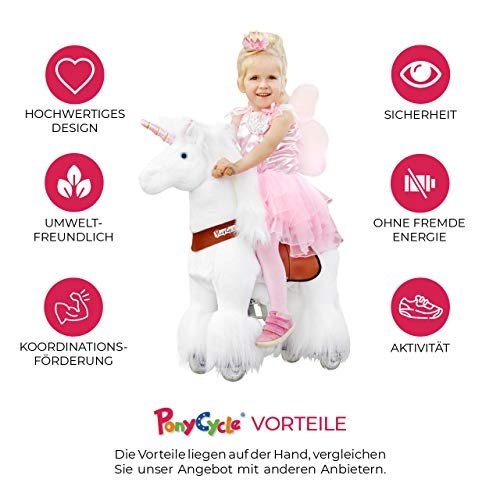 Ponycycle Sternschnuppe Einhorn Schaukelpferd