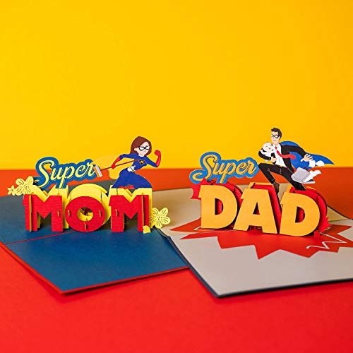 Pop-Up Karte Super Dad