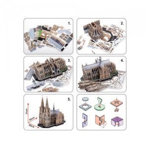 Puzzle 3D Kölner Dom