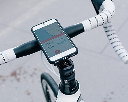 QUADLOCK Halter "Bike Kit"; SB-verpackt, elegantes Smartphone Case mit Quadlock-Aufnahme auf der Rü