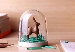 Büroklammern-Aufbewahrung Deer In The Forest 