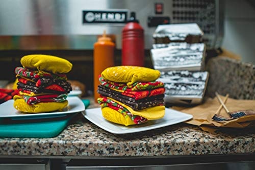 Rainbow Socks Hamburger Socken Box