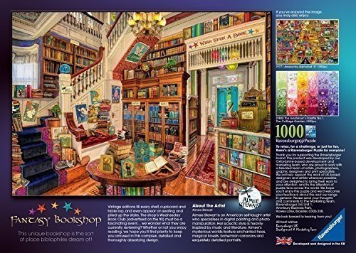 Ravensburger The Fantasy Bookshop Puzzle 1000 Einzelteile