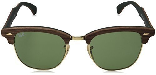 Ray Ban Unisex Sonnenbrille RB3016M, Gr. Large (Herstellergröße: 55), Braun (Gestell: Braun, Gläs