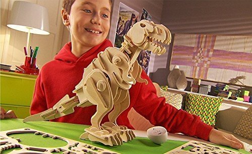 ROBOTIME 3D Puzzle Dinosaurier Holzspielzeug
