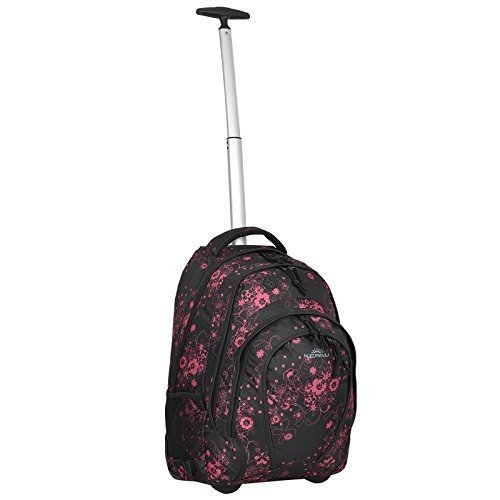 Rucksacktrolley KEANU Schultrolley Rucksack :: 33 Liter, 2 Seiten-Netze, 2 A4 Fächer, Organizer :: 