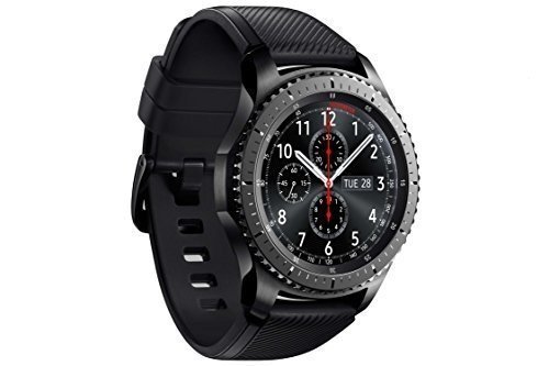 Samsung SM-R760NDAADBT Gear S3 frontier Smartwatch (3,3 cm (1,3 Zoll) Display, NFC, Bluetooth, WLAN,