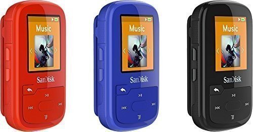 SanDisk Clip Sport Plus 16 GB MP3-Player schwarz