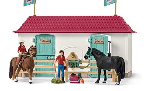 Schleich Großer Pferdehof mit Wohnhaus und Stall